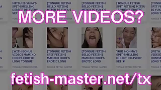 Japanese Asian Tongue Image = 'prety damned quick' Face Nose Licking Sucking Kissing Handjob Talisman - Everywhere at fetish-master.net